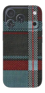 Woven Pixels - Mobile 3D Textured Skins (Abstract Series) design